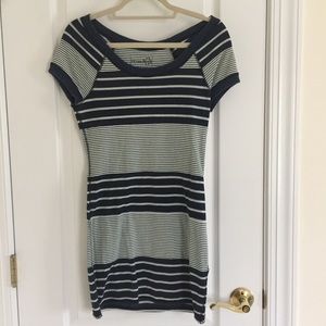 Free People Striped  T-Shirt Dress